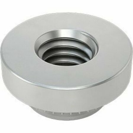 BSC PREFERRED 18-8 Stainless Steel Press-Fit Nut for Sheet Metal M3 x 0.50 Thread for 1.40mm Min Panel Thick, 25PK 96439A530